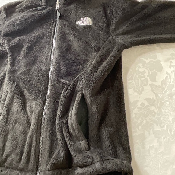 The North Face Women's Black Sherpa Fleece Jacket Size Small Warm Full Zip - Picture 5 of 8